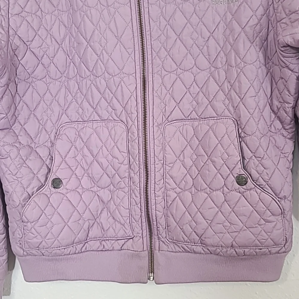 THE NORTH FACE Lavender/Light Purple Girls Quilted Jacket, size XL